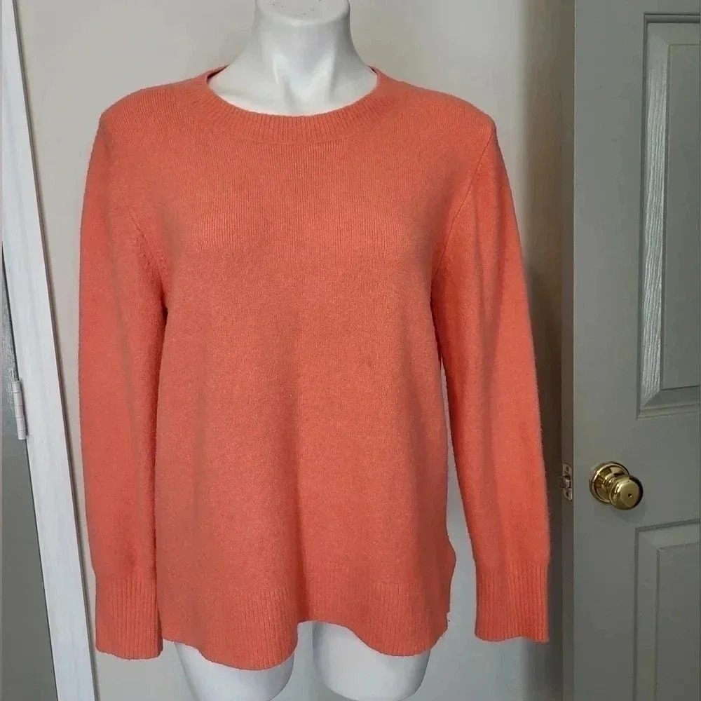 J.Crew Factory Wool Blend Crewneck Extra Soft Sweater(L)